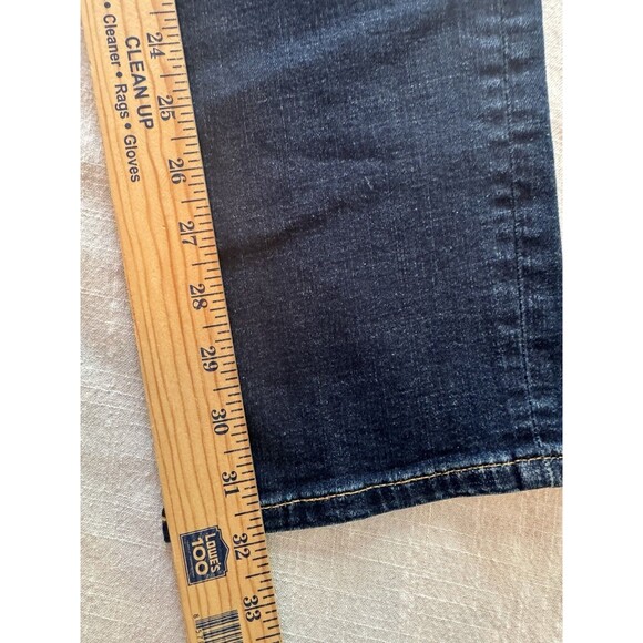 NWT American Eagle Airflex + Slim Straight Jeans Men 30x32 Authentic Dark Indigo - Picture 6 of 11